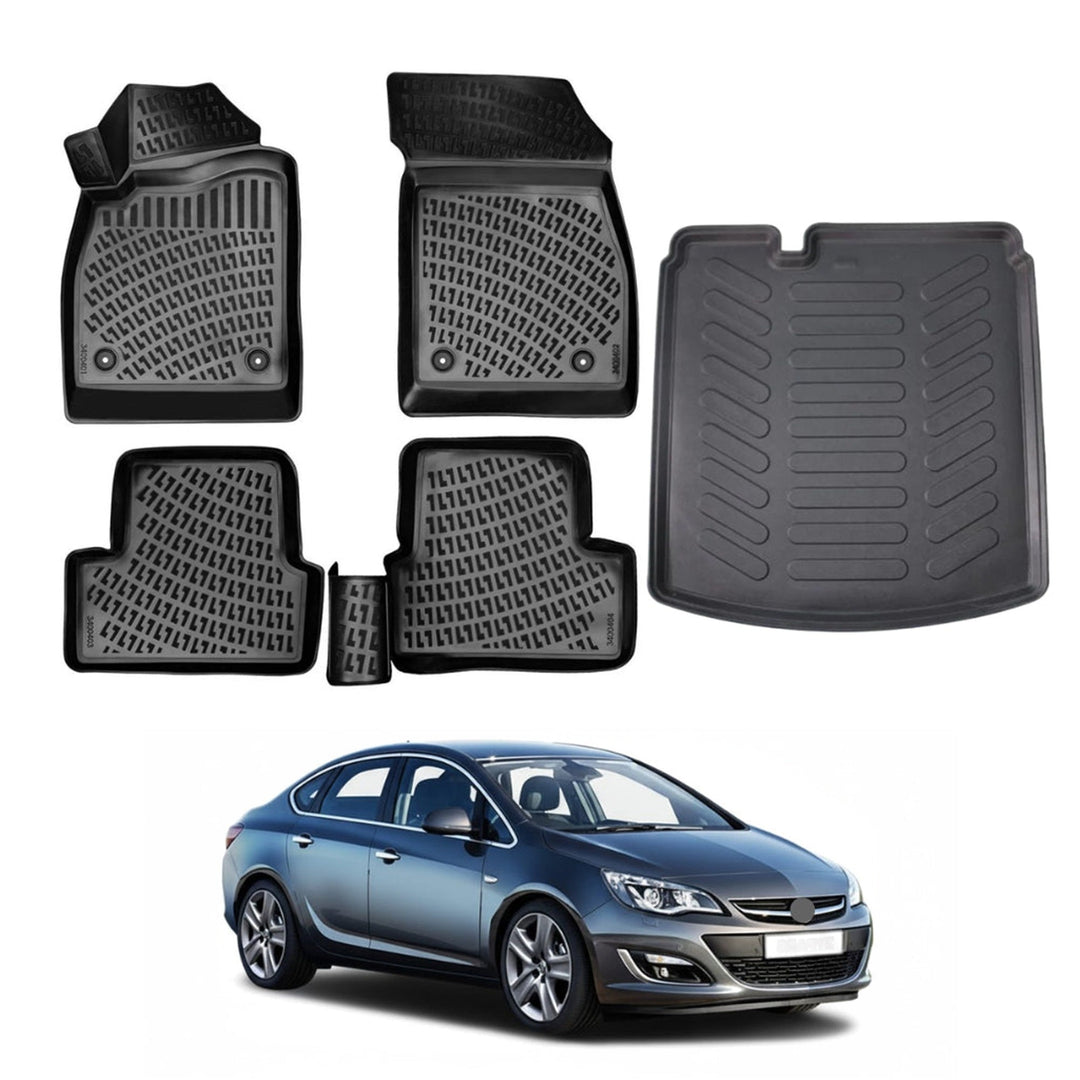 Opel Astra J 3D Paspas  ve Bagaj Havuzu (1.3/1.6/1.6T/1.6 CDTI) | 2012-2018 Arası, SD