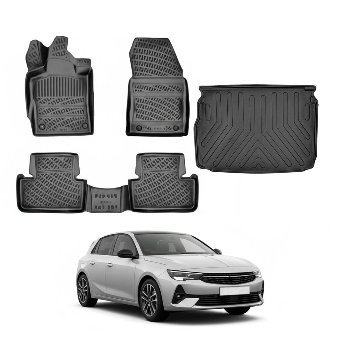 Opel Astra L 3D Paspas  ve Bagaj Havuzu (Üst Bagaj, Benzin/Dizel) | 2021 ve Sonrası, HB