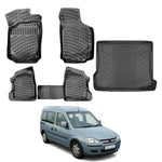 Resmi Galeri görüntüleyicisine yükleyin, Opel Combo C 3D Paspas  ve Bagaj Havuzu | 2001-2011 Arası