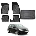Resmi Galeri görüntüleyicisine yükleyin, Opel Corsa D 3D Paspas  ve Bagaj Havuzu | 2006-2014 Arası, HB