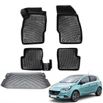 Resmi Galeri görüntüleyicisine yükleyin, Opel Corsa E 3D Paspas  ve Bagaj Havuzu (Üst Bagaj) | 2014-2019 Arası, HB