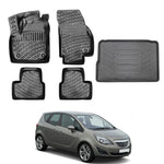 Resmi Galeri görüntüleyicisine yükleyin, Opel Meriva B 3D Paspas  ve Bagaj Havuzu | 2010-2017 Arası, HB