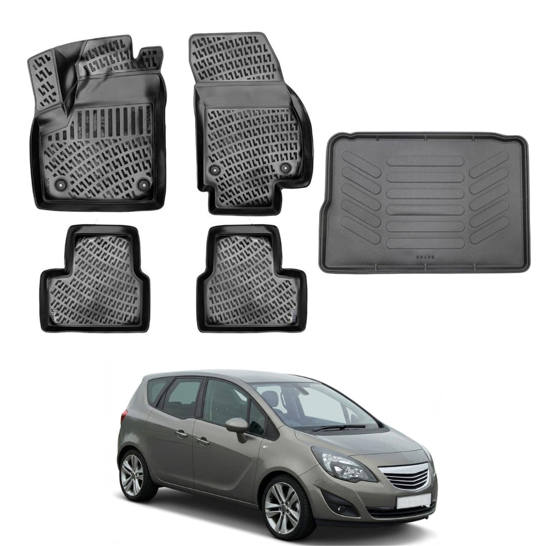 Opel Meriva B 3D Paspas  ve Bagaj Havuzu | 2010-2017 Arası, HB
