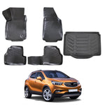 Resmi Galeri görüntüleyicisine yükleyin, Opel Mokka 3D Paspas  ve Bagaj Havuzu | 2012-2020 Arası