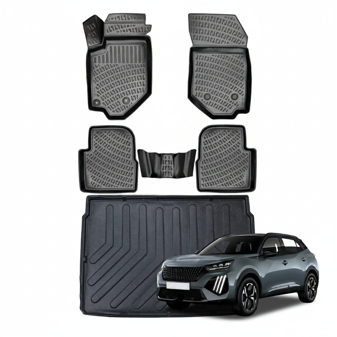 Peugeot 2008 3D Paspas  ve Bagaj Havuzu (Üst Bagaj) | 2019 ve Sonrası