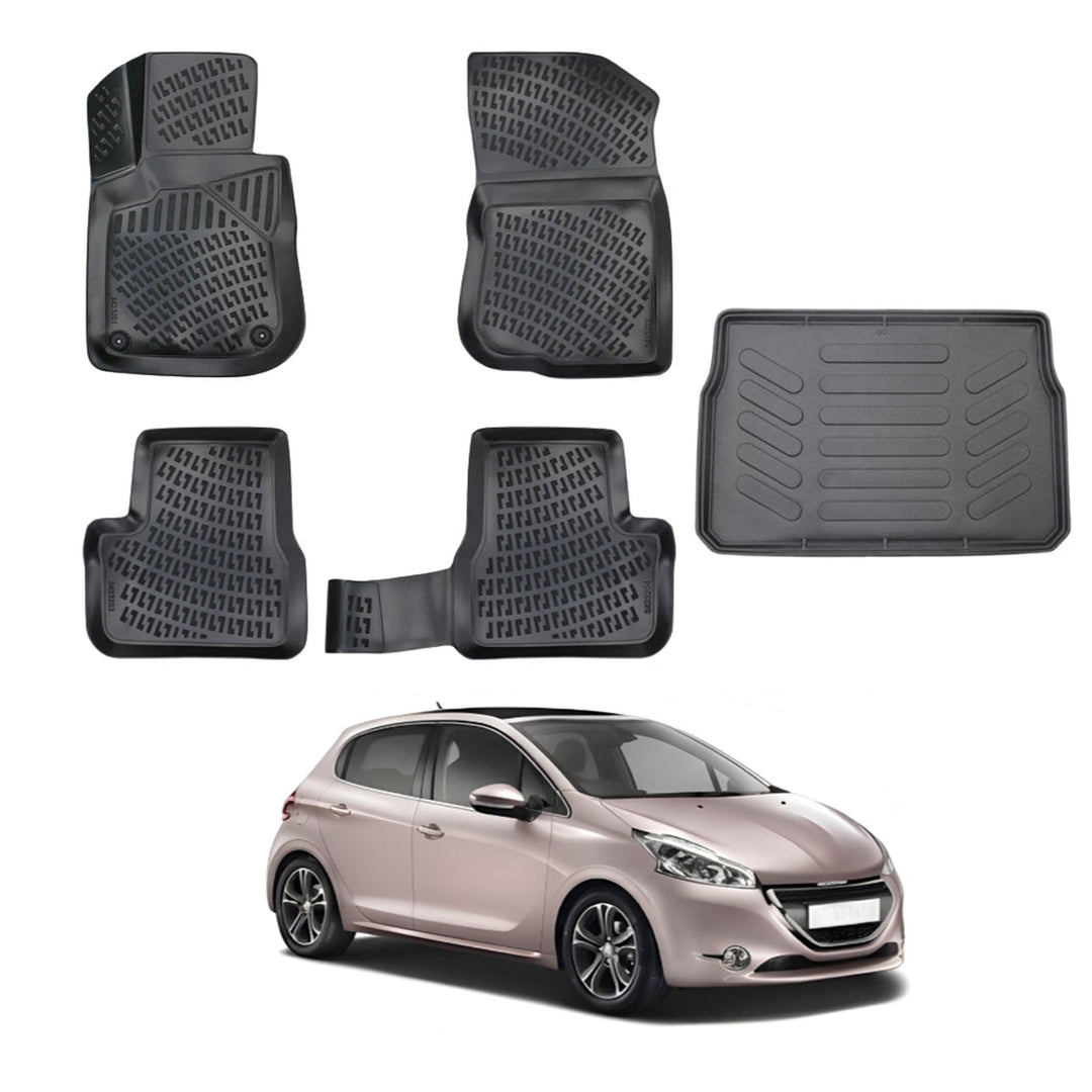 Peugeot 208 3D Paspas  ve Bagaj Havuzu | 2012-2019 Arası, HB