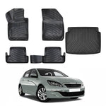 Resmi Galeri görüntüleyicisine yükleyin, Peugeot 308 3D Paspas  ve Bagaj Havuzu | 2013 -2021 Arası, HB