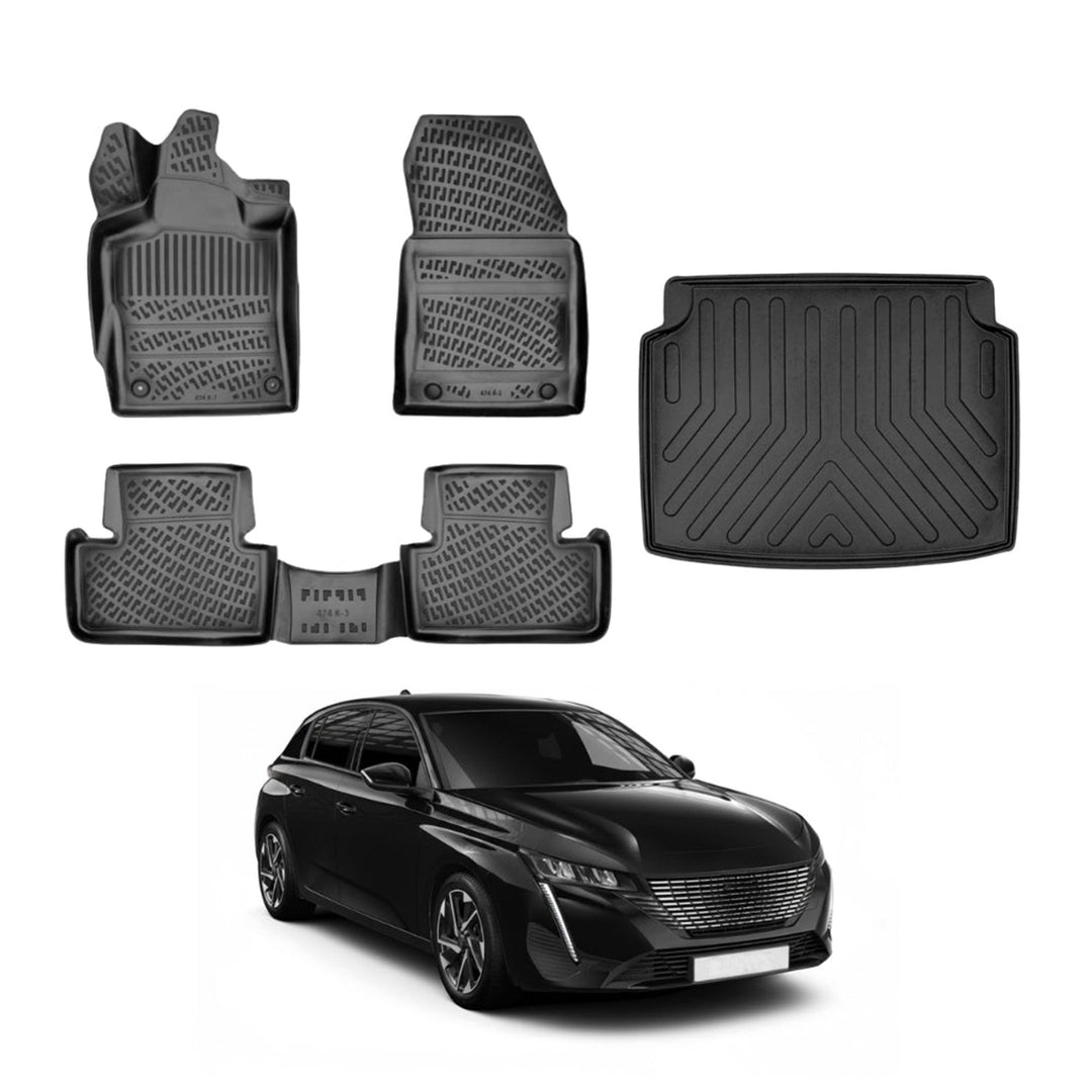 Peugeot 308 3D Paspas  ve Bagaj Havuzu | 2022 ve Sonrası, HB