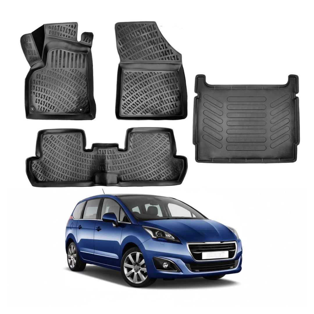 Peugeot 5008 3D Paspas  ve Bagaj Havuzu | 2009-2016 Arası