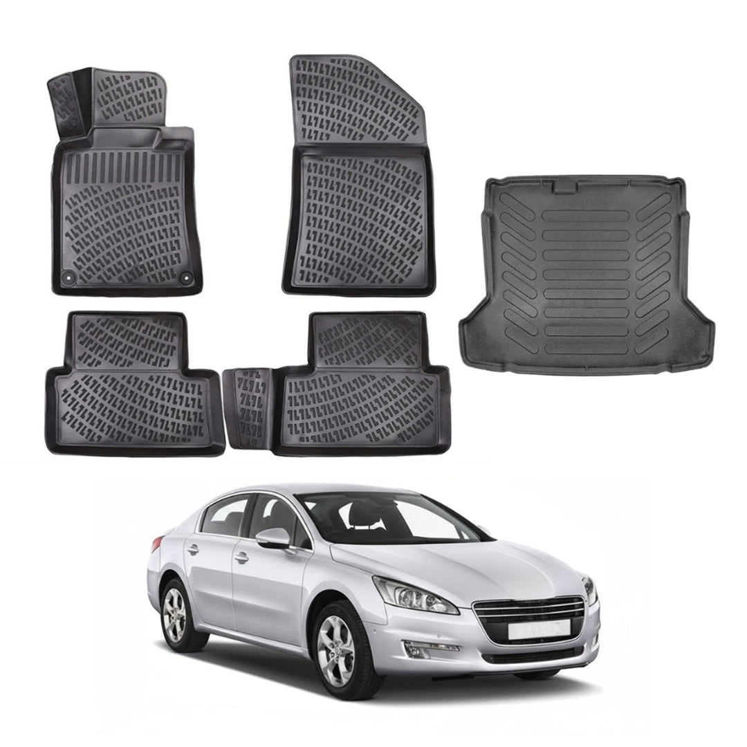 Peugeot 508 3D Paspas  ve Bagaj Havuzu (Access Paket) | 2010-2018 Arası, SD