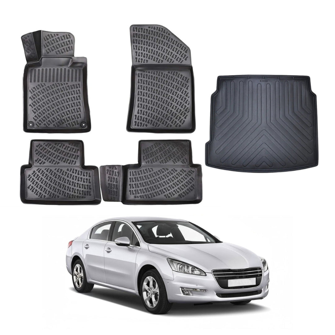 Peugeot 508 3D Paspas  ve Bagaj Havuzu (Allure Paket) | 2010-2018 Arası, SD