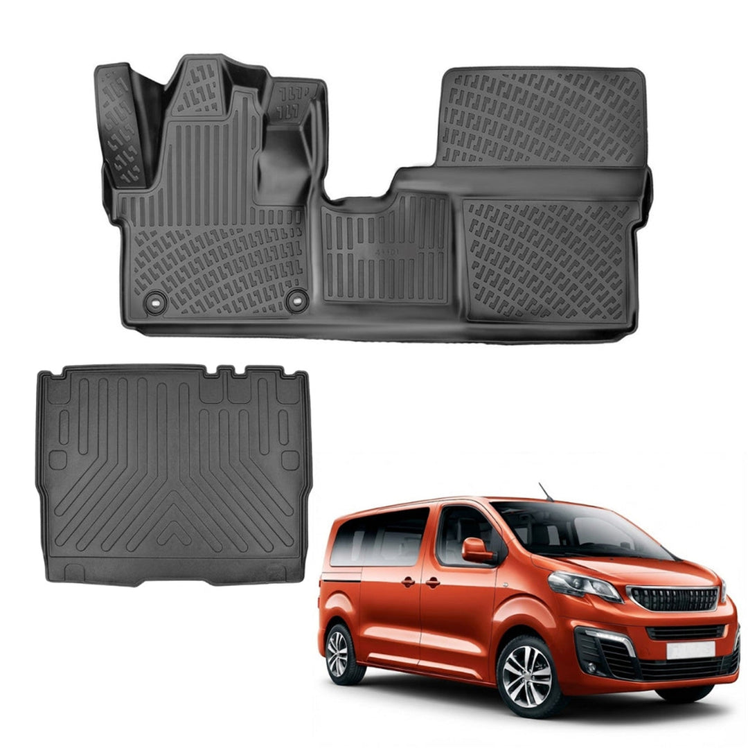 Peugeot Expert Traveller 3D Paspas  ve Bagaj Havuzu | 2016 ve Sonrası