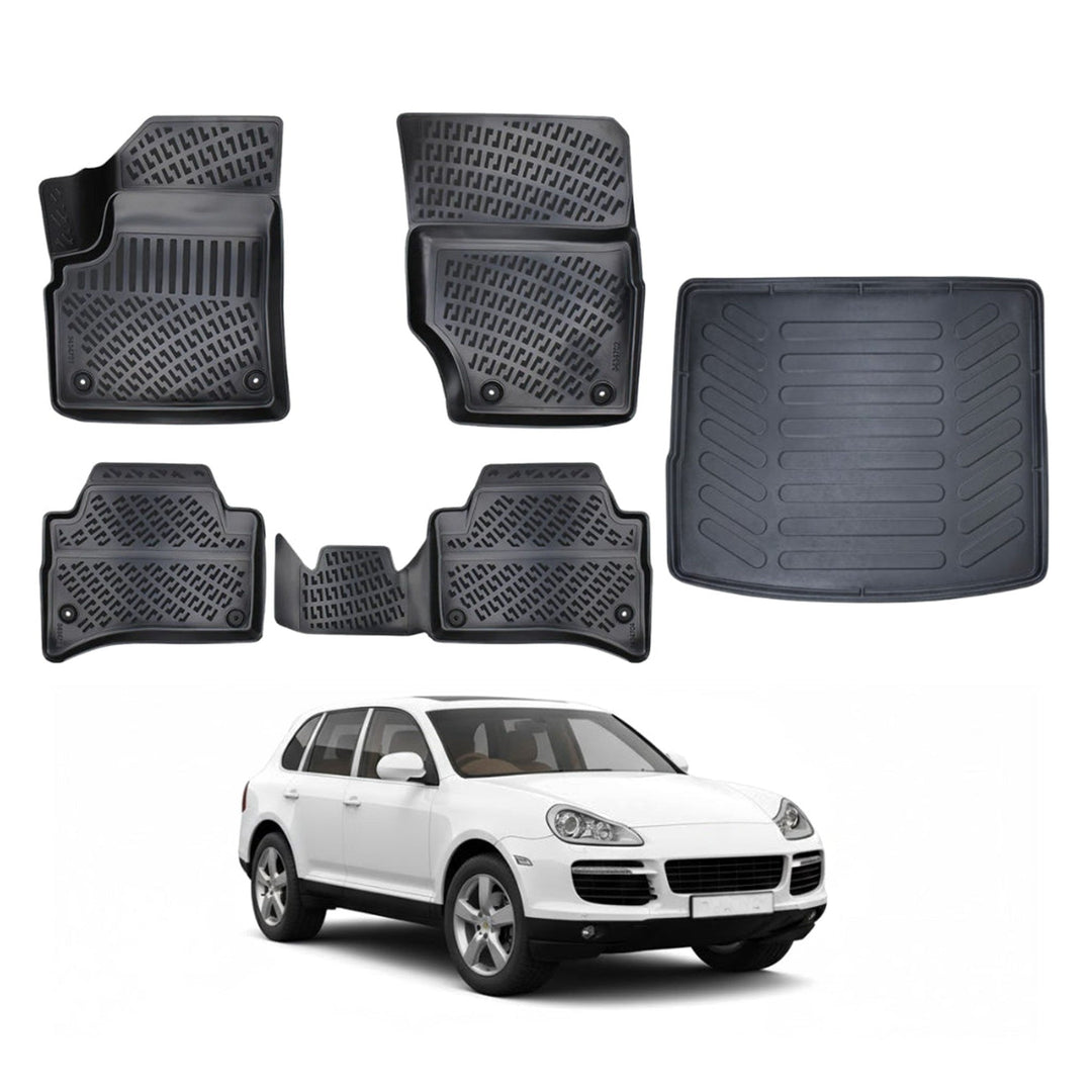 Porsche Cayenne 3D Paspas  ve Bagaj Havuzu | 2002-2010 Arası