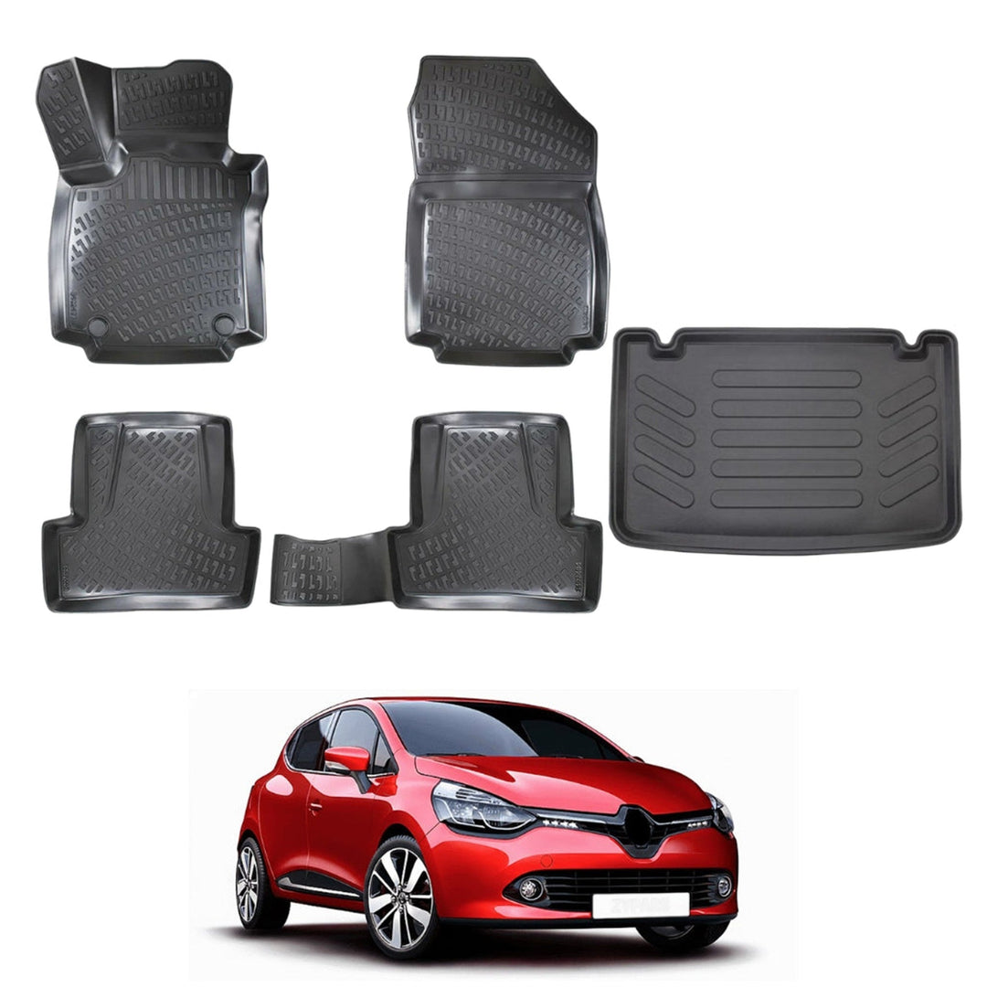 Renault Clio 3D Paspas  ve Bagaj Havuzu | 2012-2019 Arası, HB