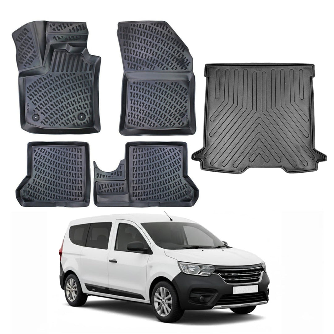 Renault Express 3D Paspas  ve Bagaj Havuzu | 2021 ve Sonrası