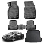 Resmi Galeri görüntüleyicisine yükleyin, Renault Fluence 3D Paspas  ve Bagaj Havuzu | 2009 ve Sonrası, SD