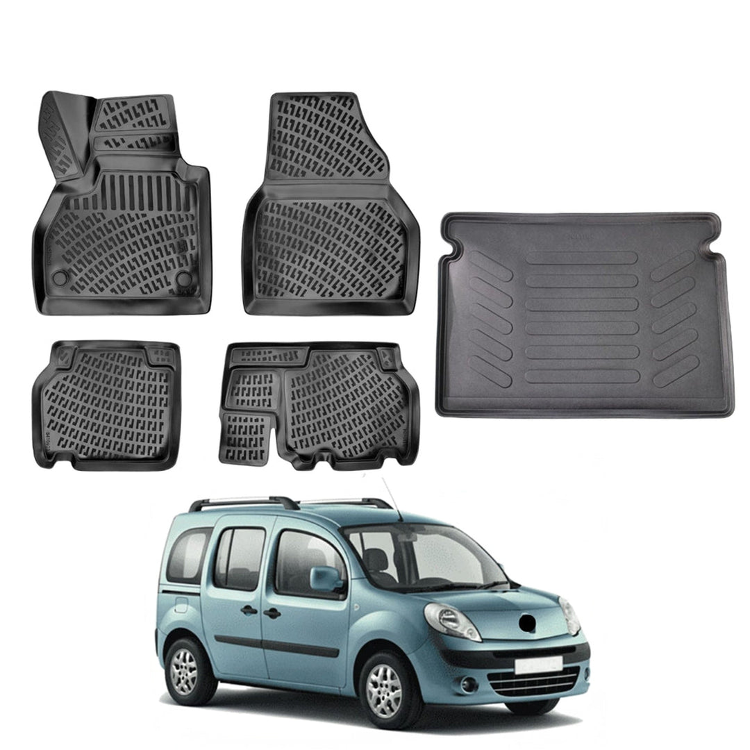 Renault Kangoo 3D Paspas  ve Bagaj Havuzu | 2007-2013 Arası