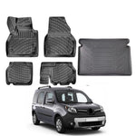 Resmi Galeri görüntüleyicisine yükleyin, Renault Kangoo 3D Paspas  ve Bagaj Havuzu | 2013-2021 Arası
