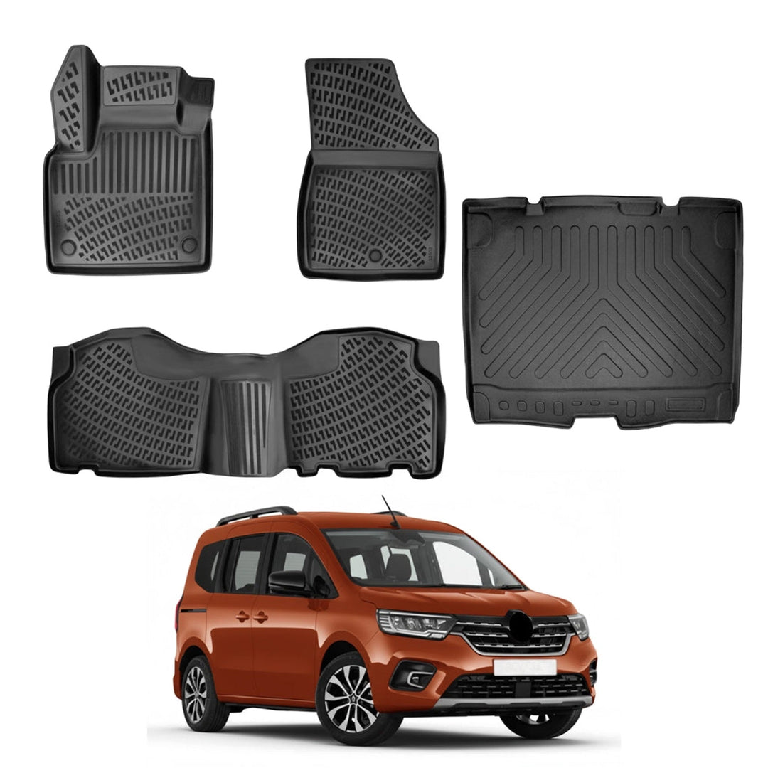 Renault Kangoo 3D Paspas  ve Bagaj Havuzu (Combi) | 2021 ve Sonrası
