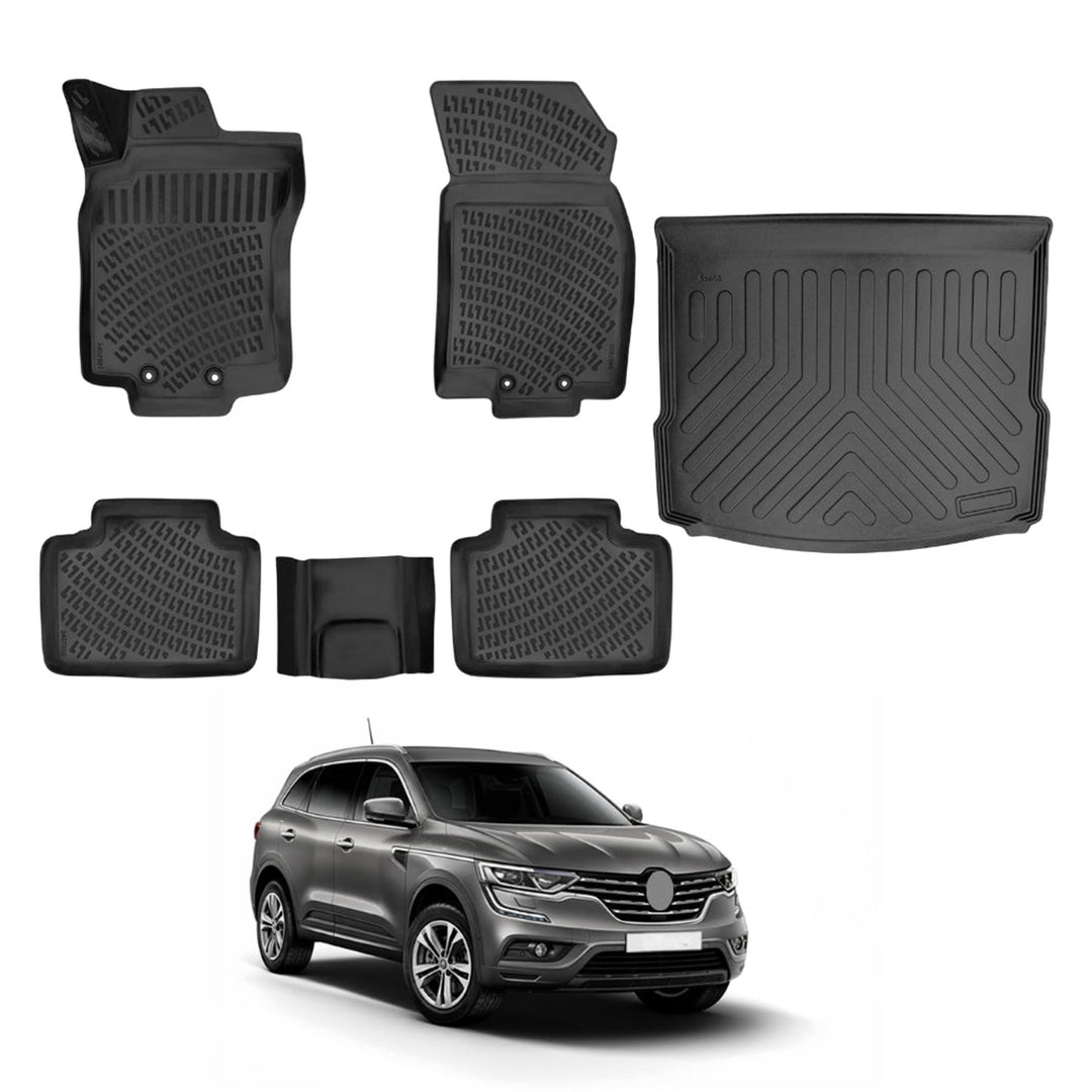 Renault Koleos 3D Paspas  ve Bagaj Havuzu | 2016 ve Sonrası