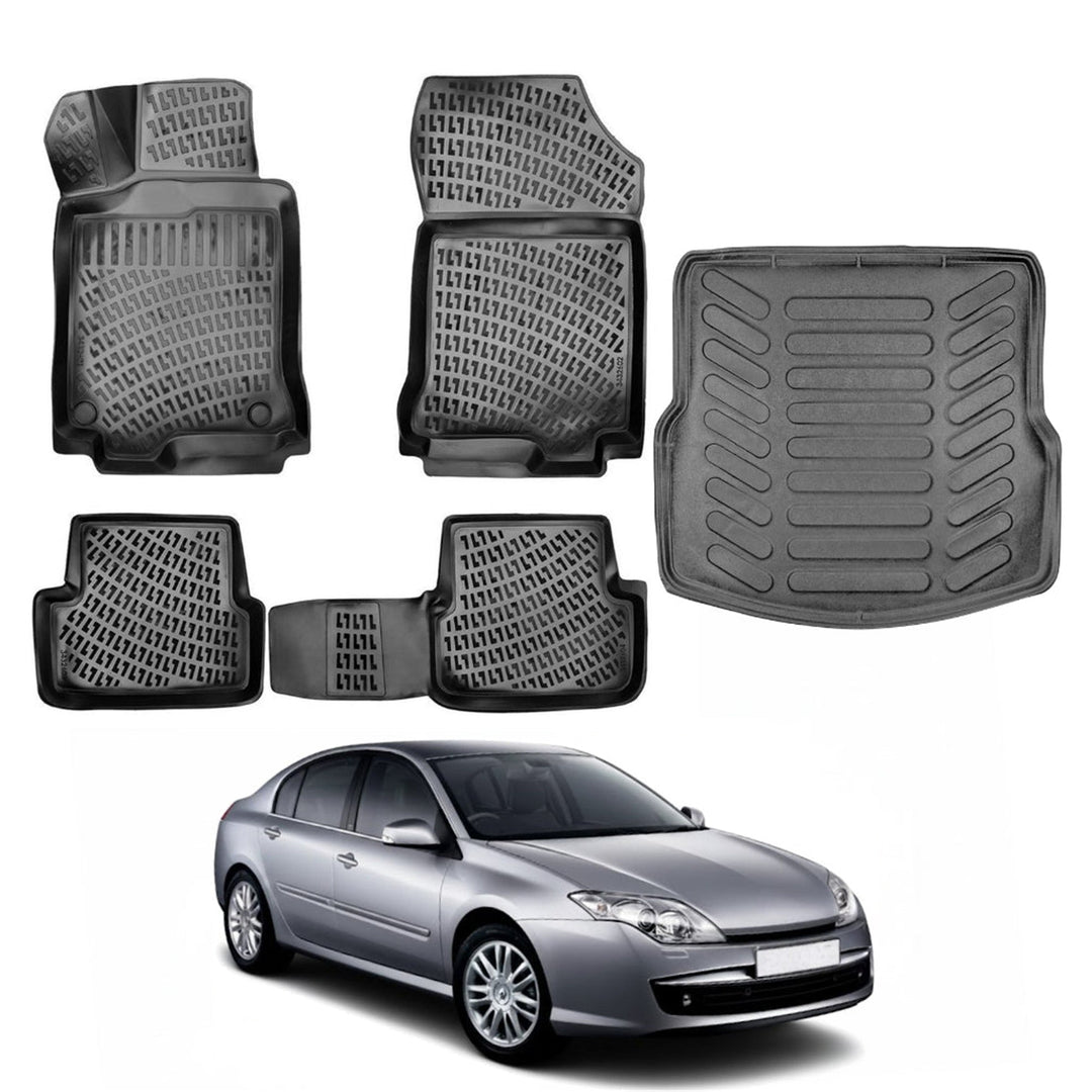 Renault Laguna 3D Paspas  ve Bagaj Havuzu | 2007-2016 Arası, SD