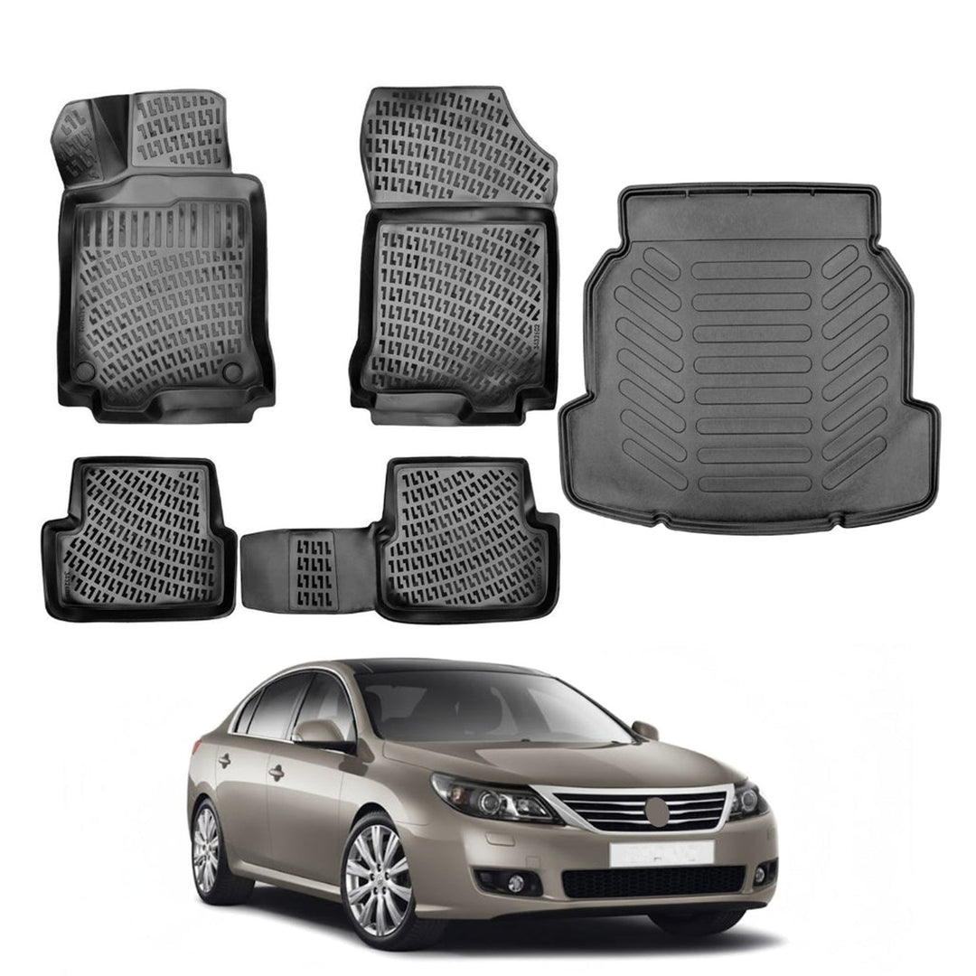 Renault Latitude 3D Paspas  ve Bagaj Havuzu | 2010-2016 Arası, SD