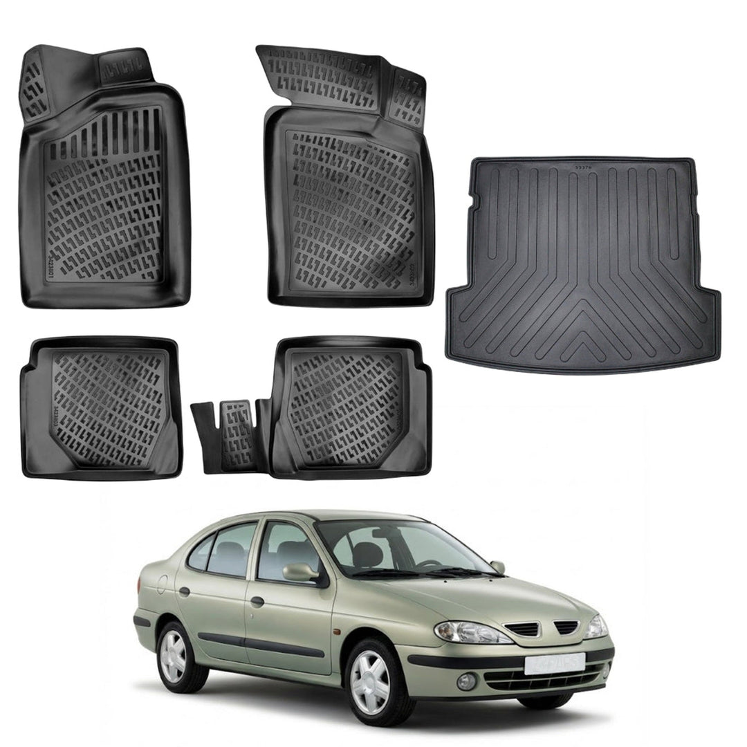 Renault Megane 3D Paspas  ve Bagaj Havuzu | 1995-2002 Arası, SD