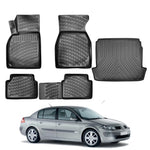 Resmi Galeri görüntüleyicisine yükleyin, Renault Megane 3D Paspas  ve Bagaj Havuzu | 2002-2009 Arası, SD