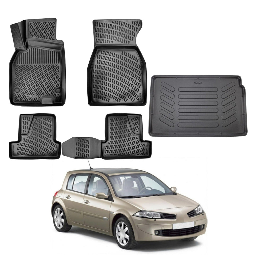 Renault Megane 3D Paspas  ve Bagaj Havuzu | 2002-2009 Arası, HB