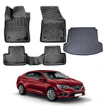 Resmi Galeri görüntüleyicisine yükleyin, Renault Megane 4 3D Paspas  ve Bagaj Havuzu (Çift Cepli) | 2016-2023 Arası, SD