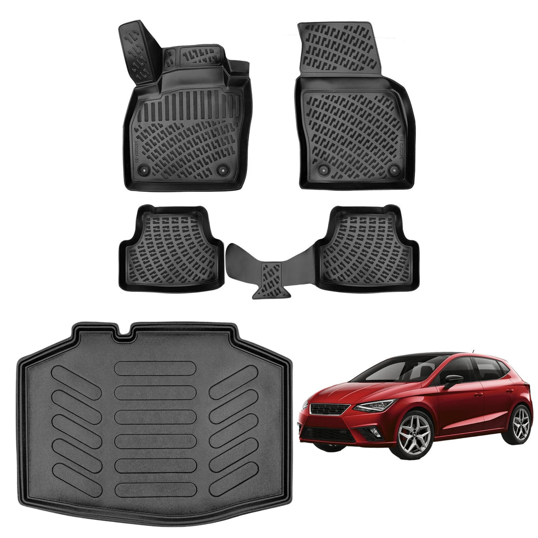 Renault Megane 4 3D Paspas  ve Bagaj Havuzu (Sağ Cepli, Touch Paket) | 2016-2023 Arası, SD