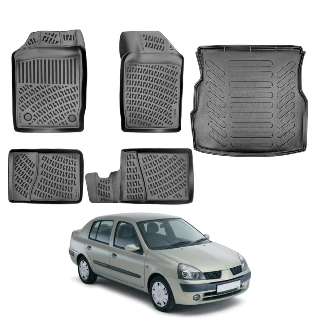 Renault Symbol 3D Paspas  ve Bagaj Havuzu | 1999-2008 Arası, SD