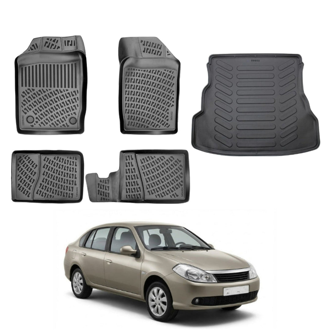 Renault Symbol 3D Paspas  ve Bagaj Havuzu | 2008-2012 Arası, SD
