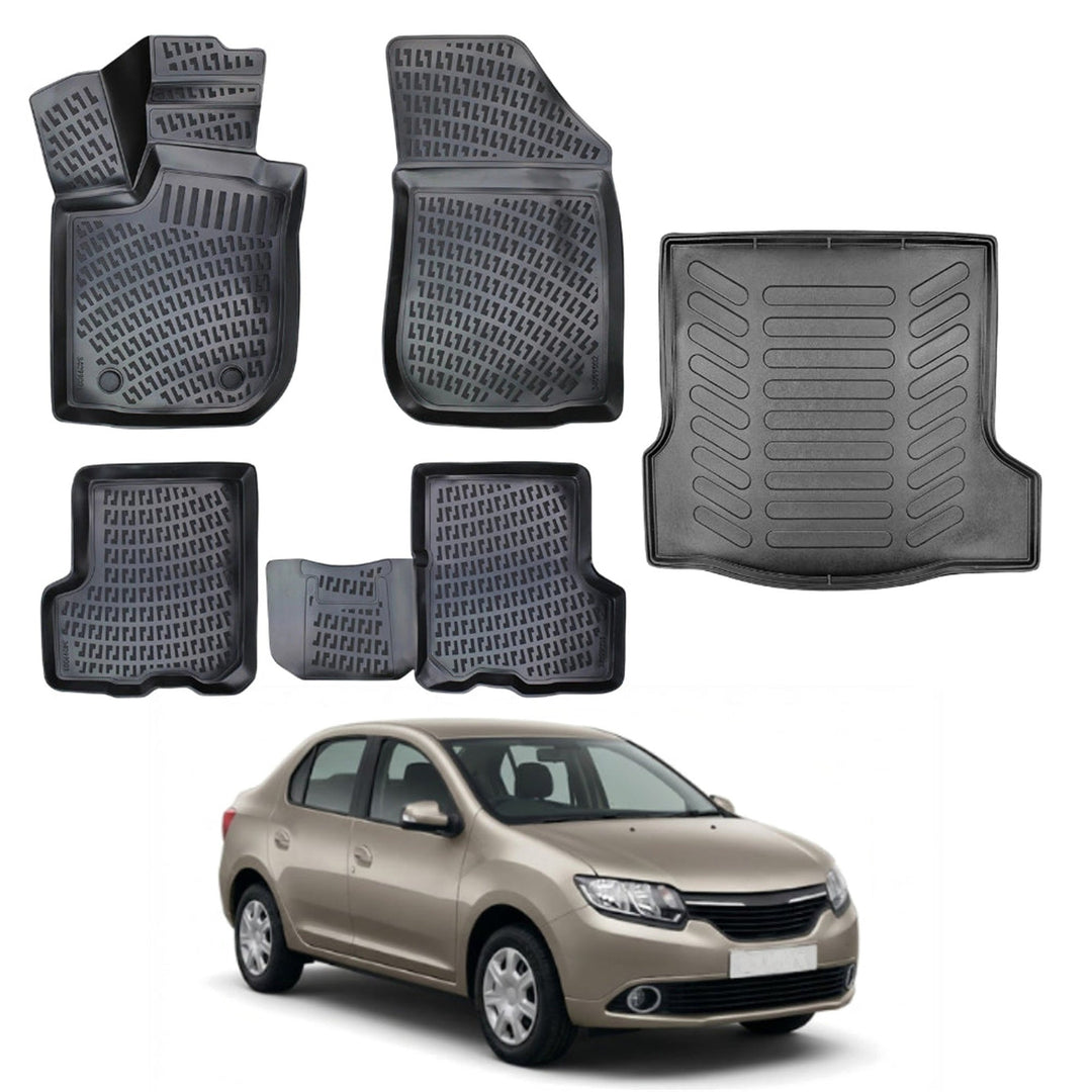 Renault Symbol 3D Paspas  ve Bagaj Havuzu | 2013-2021 Arası, SD