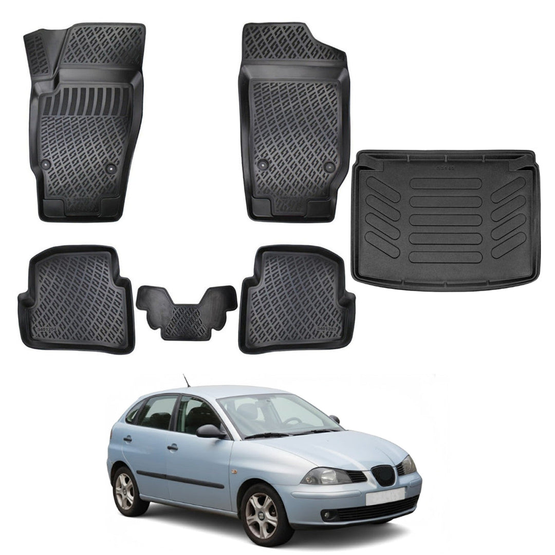 Seat Ibiza 3D Paspas  ve Bagaj Havuzu | 2002-2008 Arası, HB