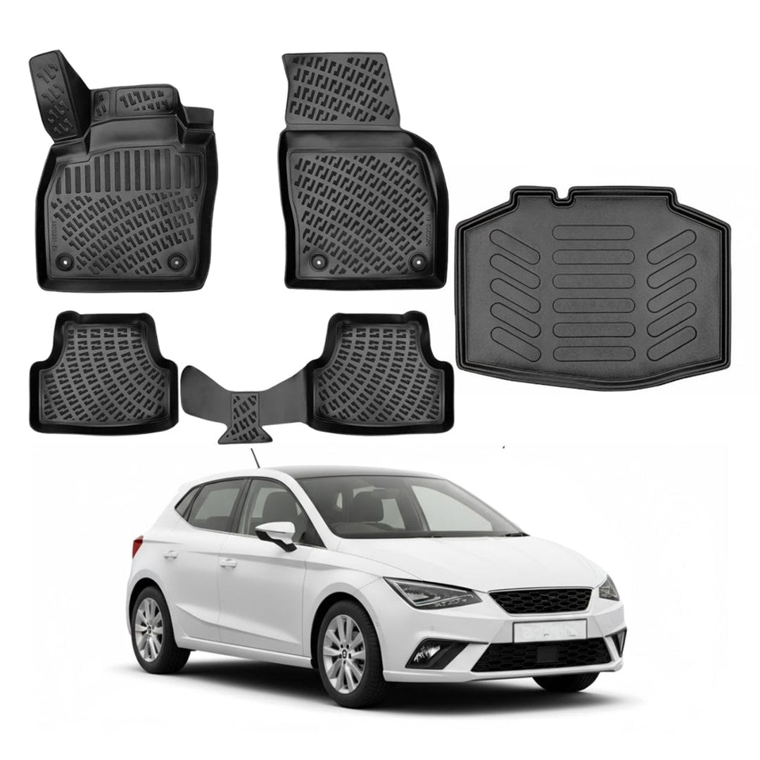 Seat Ibiza 3D Paspas  ve Bagaj Havuzu | 2017-2022 Arası, HB