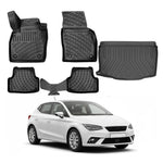 Resmi Galeri görüntüleyicisine yükleyin, Seat Ibiza 3D Paspas  ve Bagaj Havuzu (Alt Bagaj) | 2022 ve Sonrası, HB