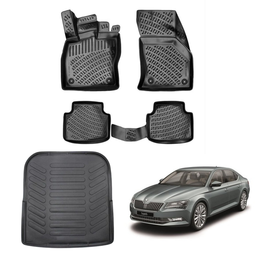 Seat Leon 3D Paspas (Manuel Vites) ve Bagaj Havuzu | 2020 ve Sonrası, HB