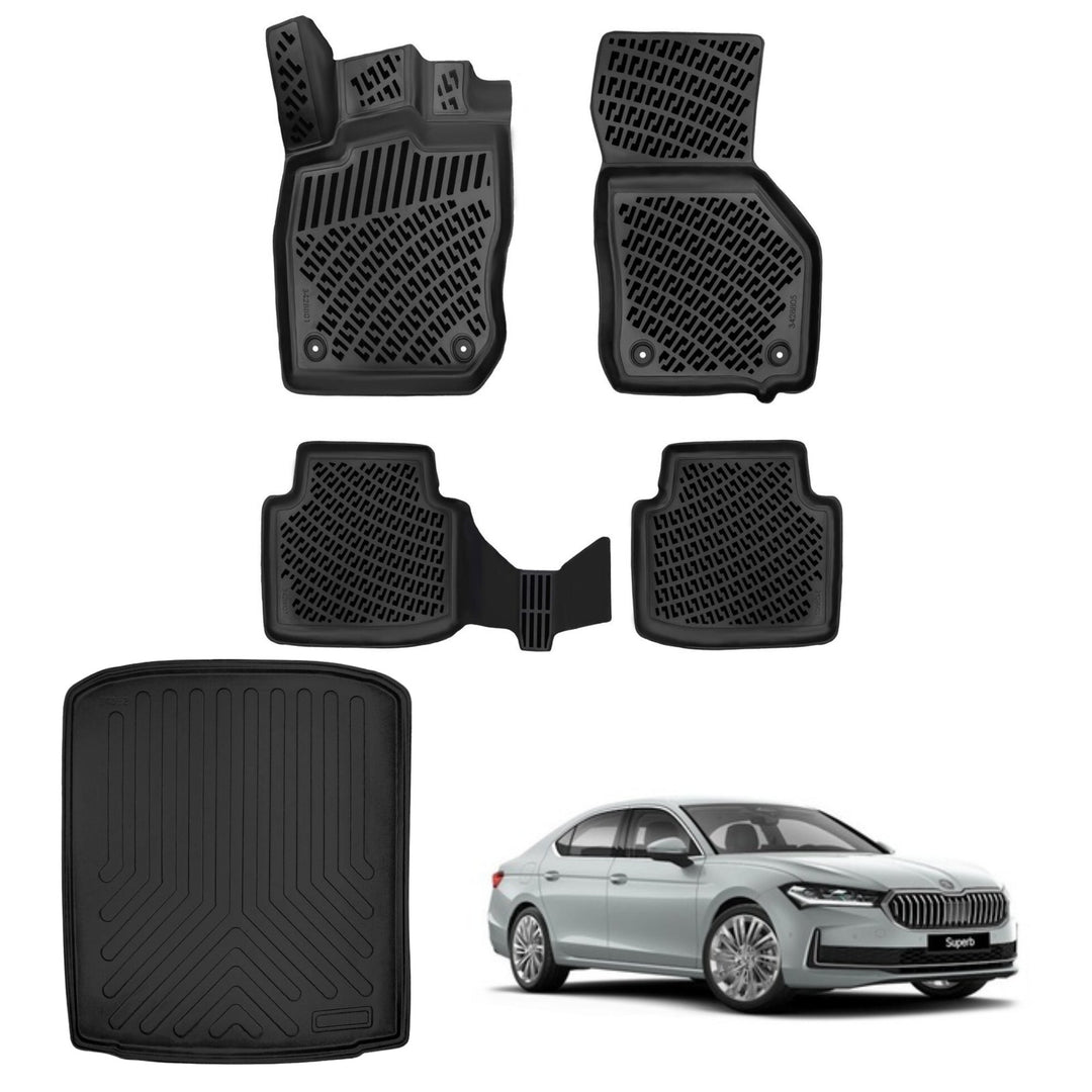 Seat Leon 3D Paspas (Otomatik Vites) ve Bagaj Havuzu | 2020 ve Sonrası, HB