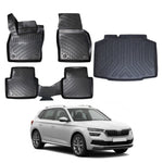 Resmi Galeri görüntüleyicisine yükleyin, Skoda Kamiq 3D Paspas  ve Bagaj Havuzu(Alt Bagaj, Sabit Zemin) | 2019 ve Sonrası