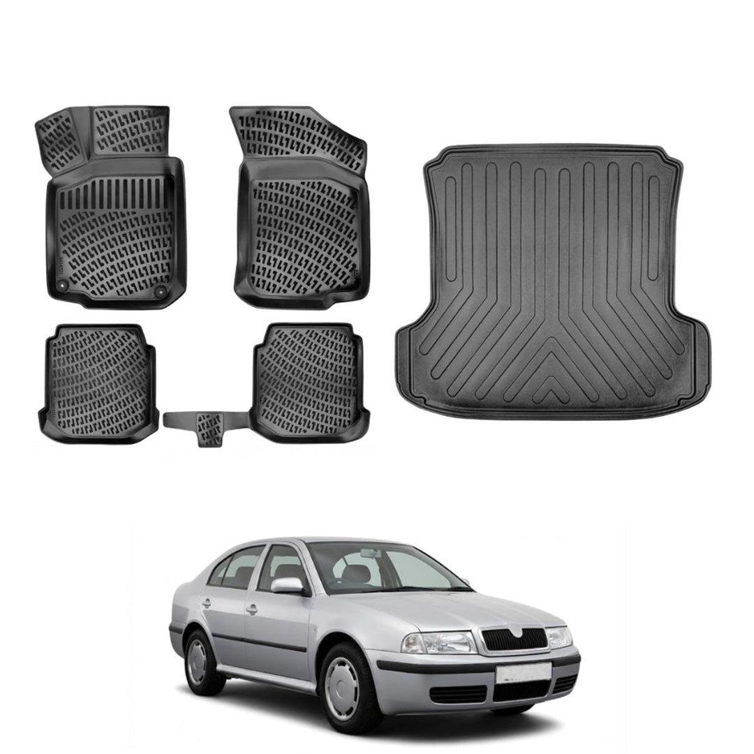 Skoda Octavia A4 3D Paspas  ve Bagaj Havuzu | 1996-2004 Arası, SD