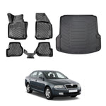 Resmi Galeri görüntüleyicisine yükleyin, Skoda Octavia A5 3D Paspas  ve Bagaj Havuzu | 2004-2013 Arası, SD