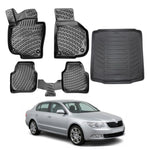 Resmi Galeri görüntüleyicisine yükleyin, Skoda Superb 3D Paspas  ve Bagaj Havuzu | 2008-2015 Arası, SD
