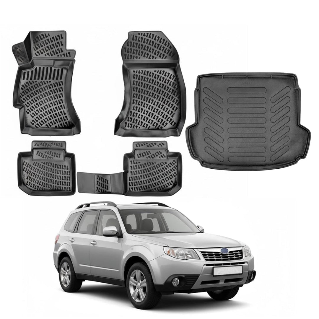 Subaru Forester 3D Paspas  ve Bagaj Havuzu | 2007-2012 Arası