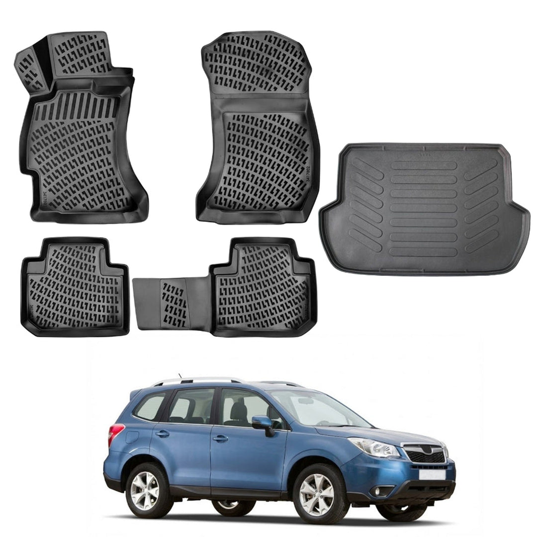 Subaru Forester 3D Paspas  ve Bagaj Havuzu | 2013-2018 Arası