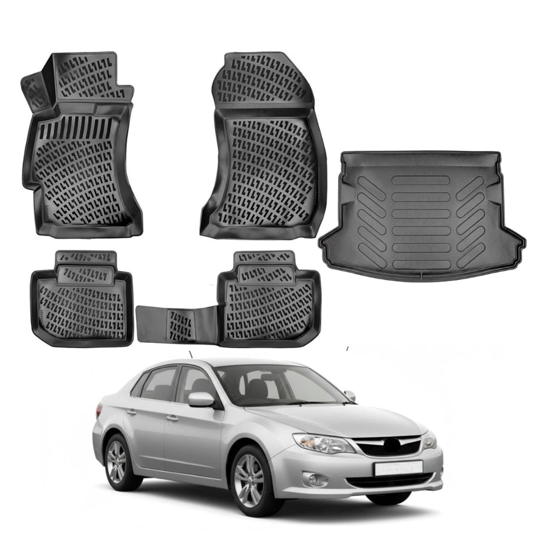 Subaru Impreza 3D Paspas  ve Bagaj Havuzu | 2008-2012 Arası, SD