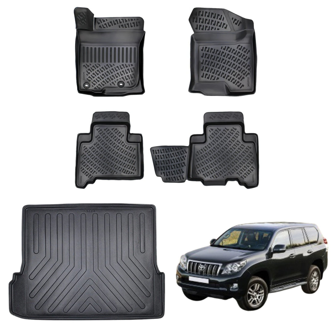 Tesla Model X 3D Paspas (5 Koltuklu) ve Bagaj Havuzu | 2015-2021 Arası, HB