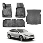 Resmi Galeri görüntüleyicisine yükleyin, Tesla Model X 3D Paspas (5 Koltuklu) ve Bagaj Havuzu | 2015-2021 Arası, HB