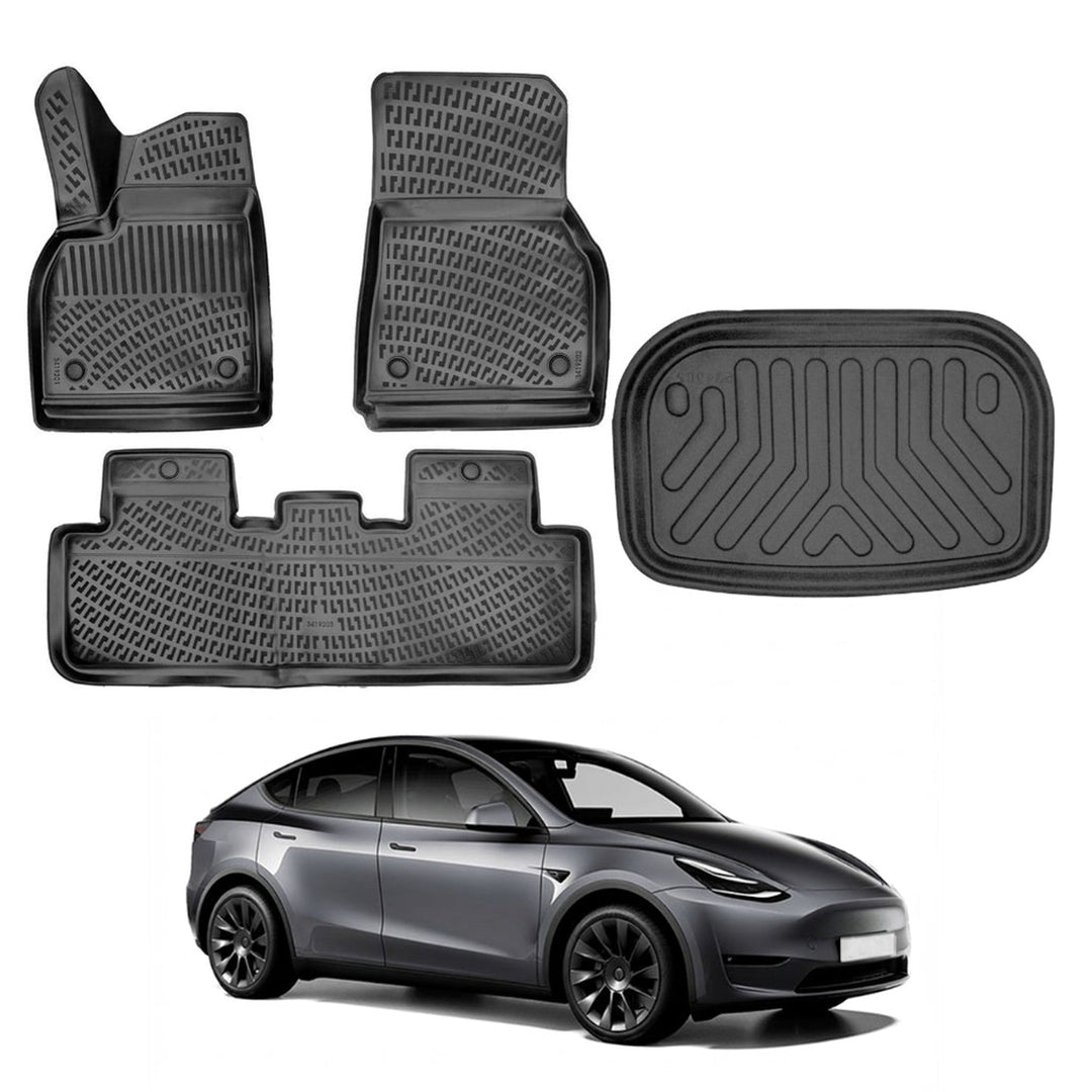 Tesla Model Y 3D Paspas  ve Bagaj Havuzu (Arka Alt Küçük) | 2019-2024 Arası, HB