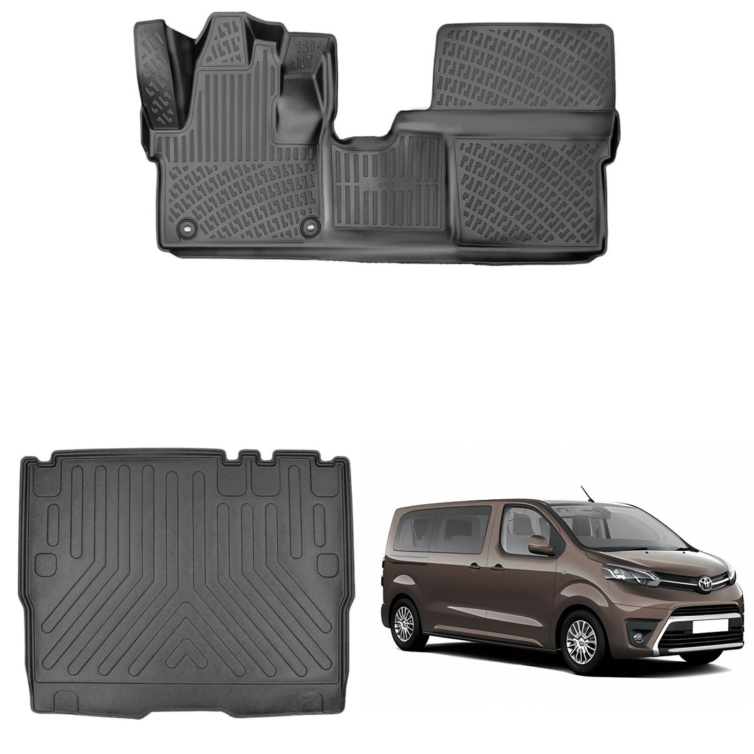 Tesla Model Y 3D Paspas  ve Bagaj Havuzu (Ön küçük) | 2019-2024 Arası, HB